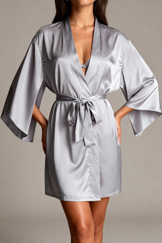 Kimono voor dames - Dulce Grijs Lila