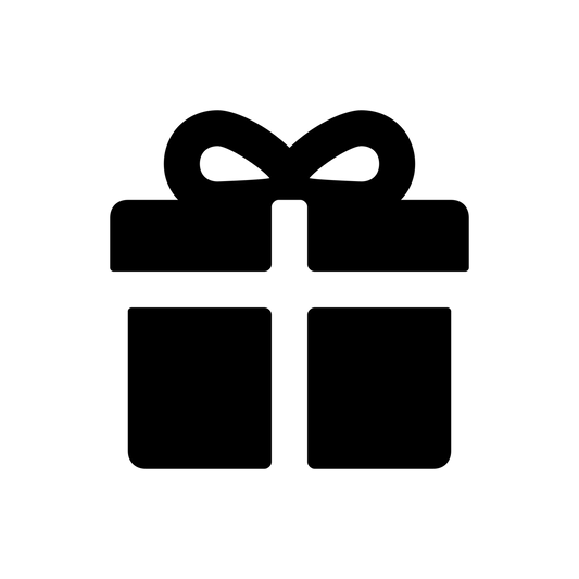 Luxe zwarte geschenkdoos
