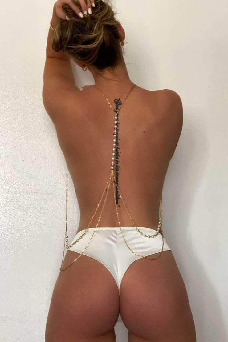 Gouden lichaamsketting - Alejandra