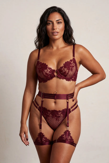 Set van vier stukken - Veronica Bordeaux