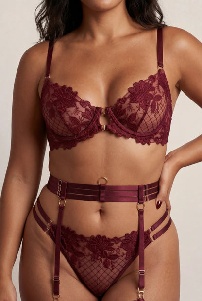 Set van vier stukken - Veronica Bordeaux