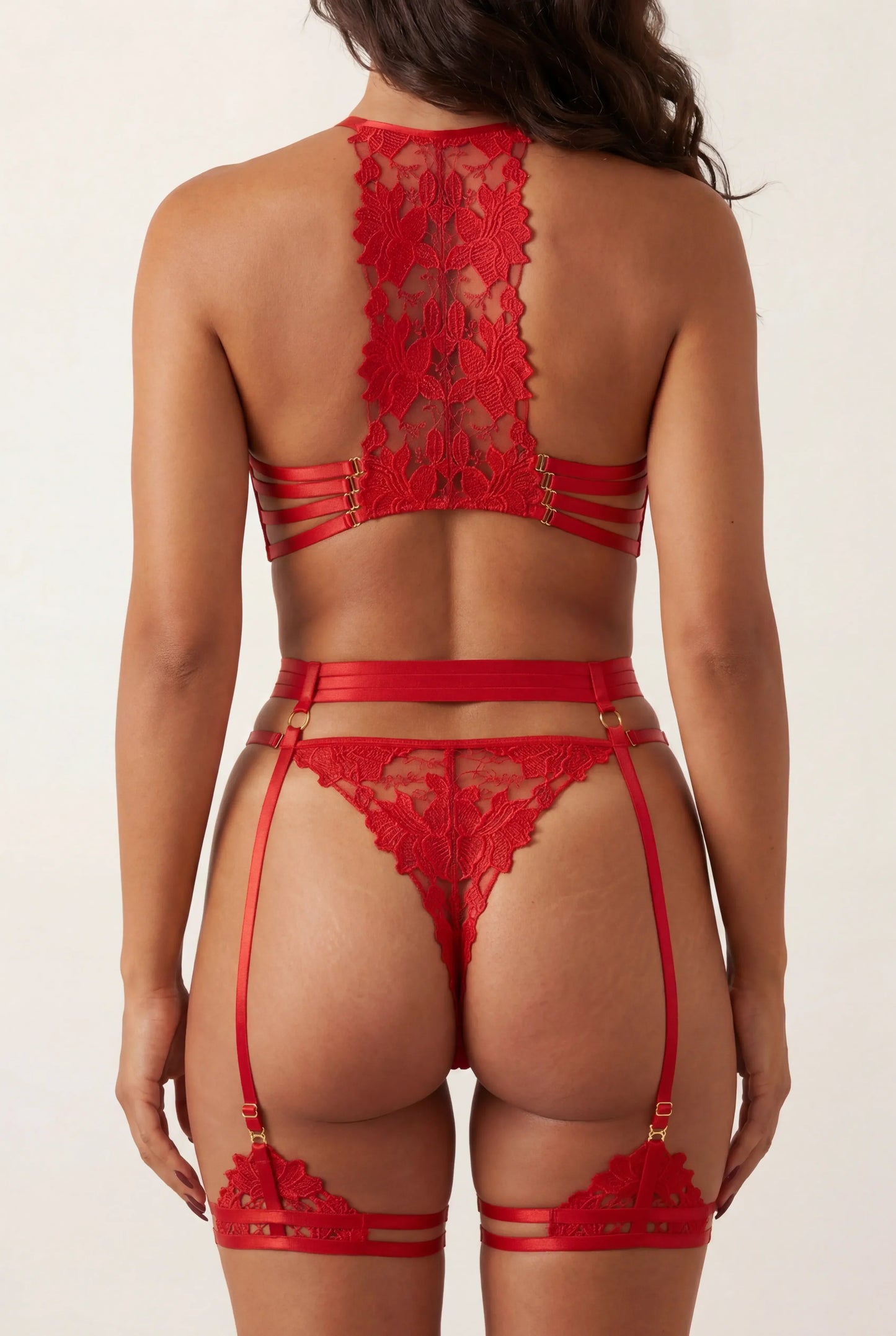Vierdelige set - Veronica Rood
