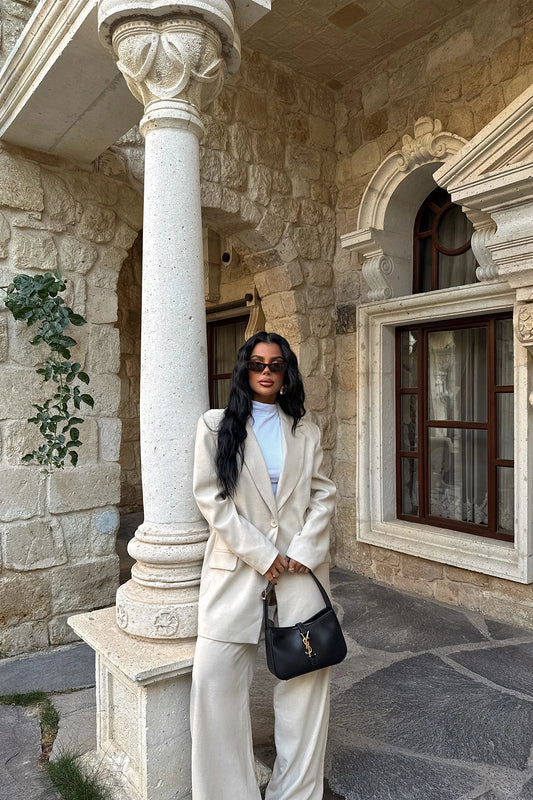 Astonishment | Blazer set | Creme