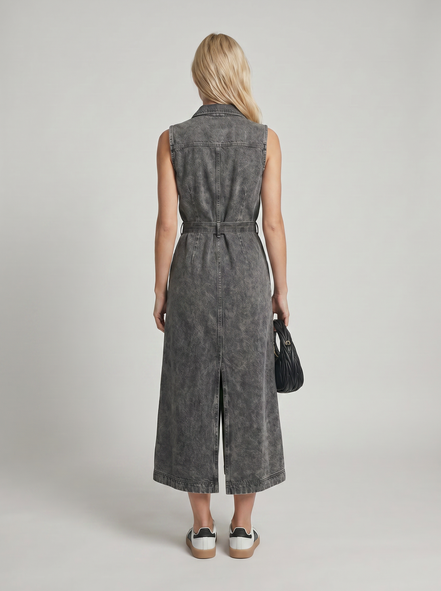 Lola Denim Maxi Jurk