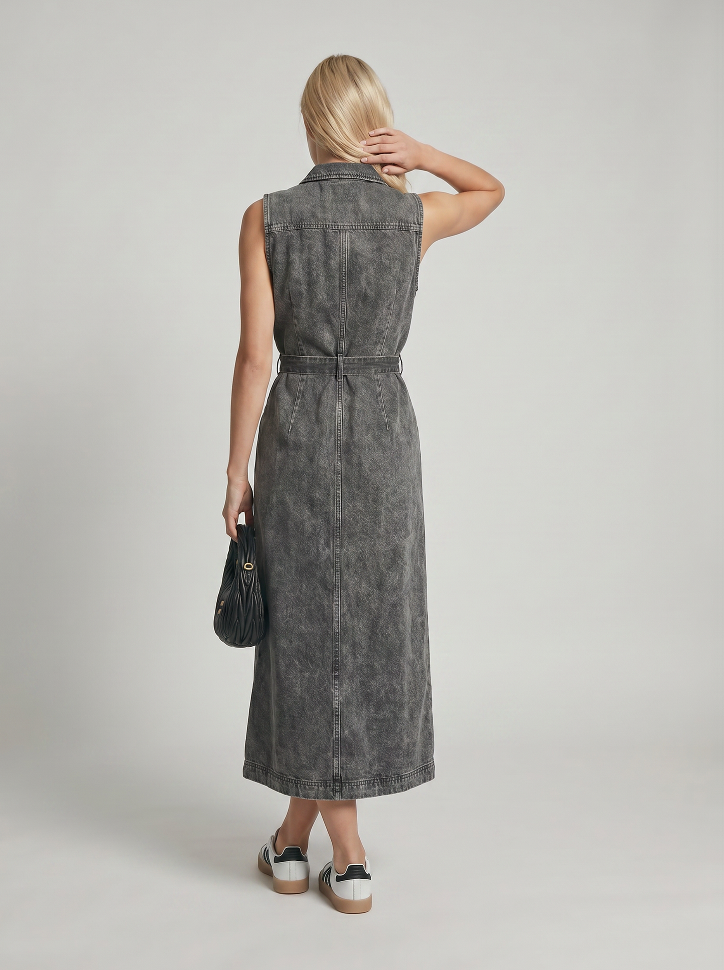 Lola Denim Maxi Jurk